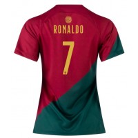 Zenski Nogometni Dres Portugal Cristiano Ronaldo #7 Domaci SP 2022 Kratak Rukav